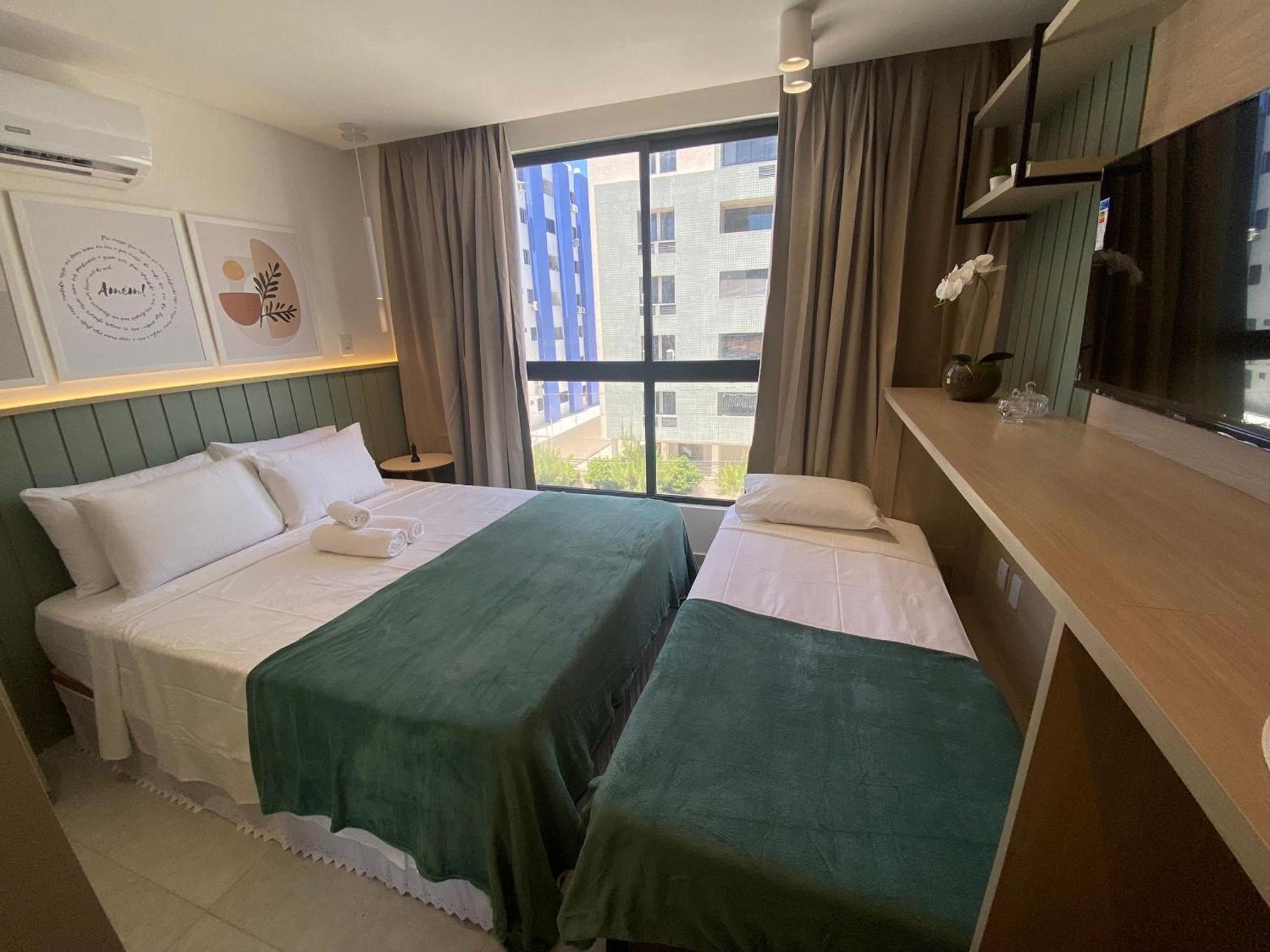 Bela Hospedagem - #Sunrise 204 - Proximo Ao Caribessa Joao Pessoa Luaran gambar
